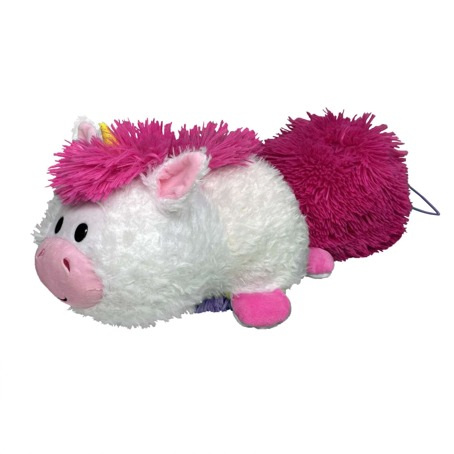 Peluche FlipaZoo Magic Tails 2 en 1 – Unicornio Blanco y León | 11 pulgadas - vista 1